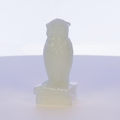 Vintage Westmoreland Glass White Milk Glass Owl Figurine