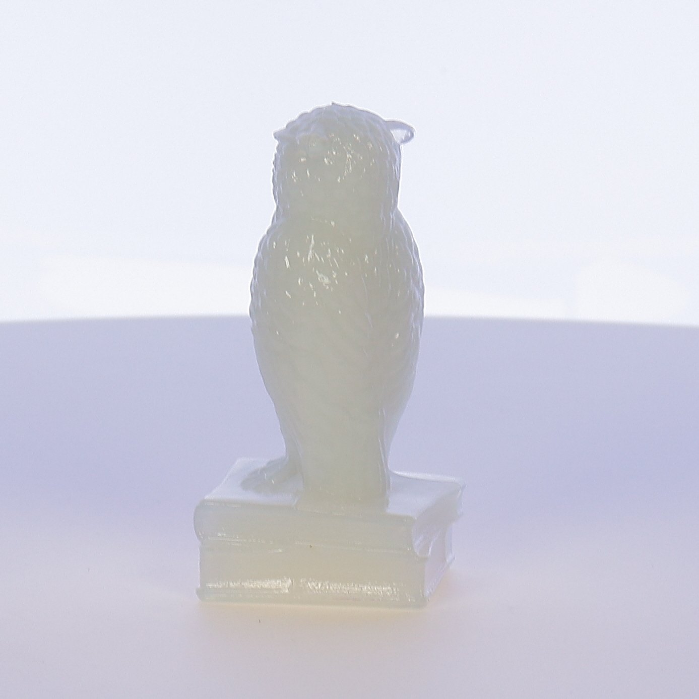 Vintage Westmoreland Glass White Milk Glass Owl Figurine
