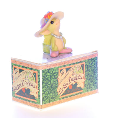 Whimsical_World_of_Pocket_Dragons_002914_Lady_Big_Hat_Fantasy_Figurine_1998_Box Front Right View