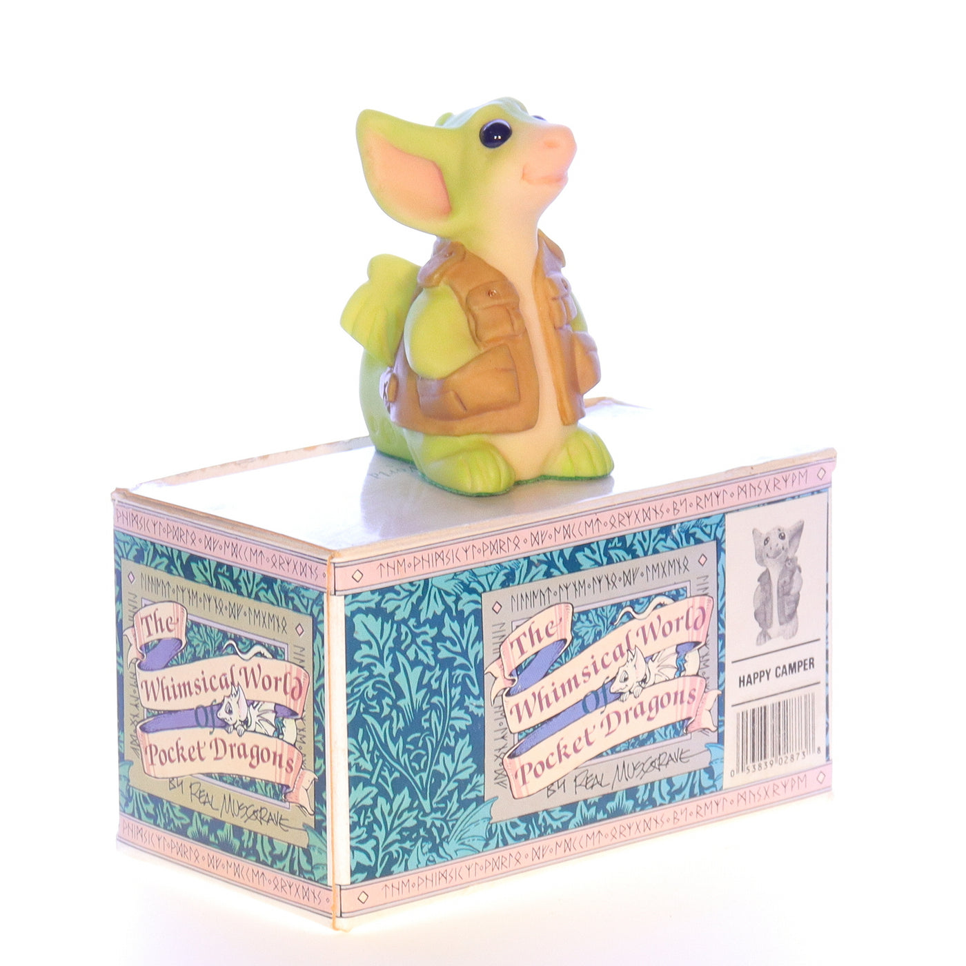Whimsical_World_of_Pocket_Dragons_053839028738_Happy_Camper_Fantasy_Figurine_1997_Box Front Right View