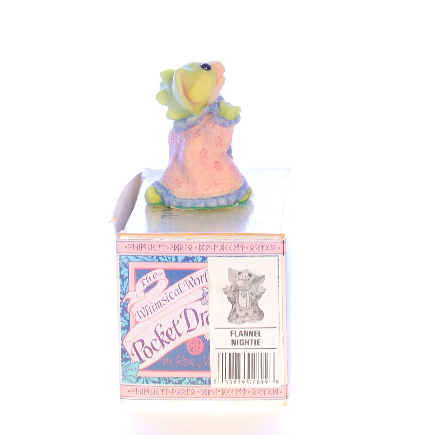 Whimsical_World_of_Pocket_Dragons_053839028998_Flannel_Nightie_Fantasy_Figurine_1998_Box Right View