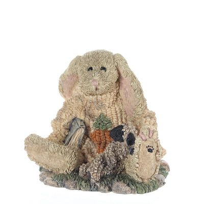 Boyds-Bears-Friends-Bearstone-Figurine-Lop-Rabbit-W/Lamb-2011_01