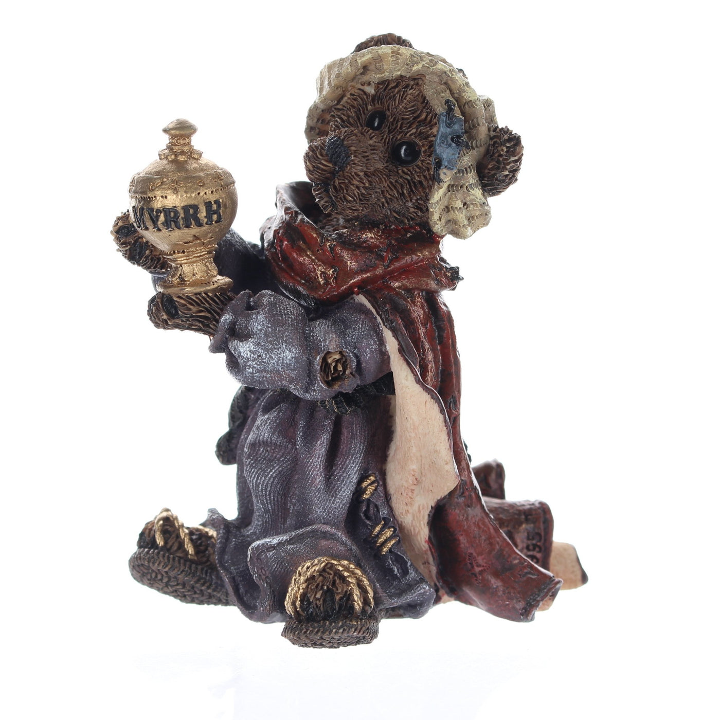Boyds-Bears-Friends-Bearstone-Figurine-Raleigh-As-Balthasar-W/Myrrh-2407_02