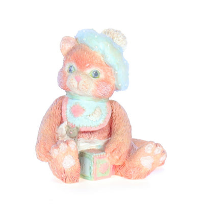 calico kittens 628433 a bundle of love new baby figurine 1992 Front