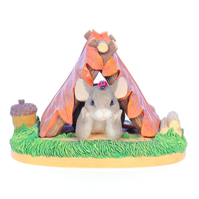 charming tails 83703 camping out fall figurine Front