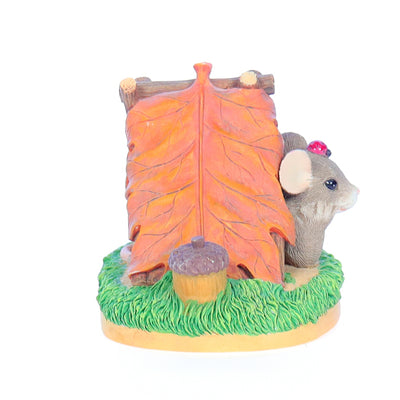 charming tails 83703 camping out fall figurine Right