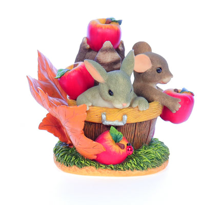 charming tails 85-505 friends are a bushel of fun fall figurine box right