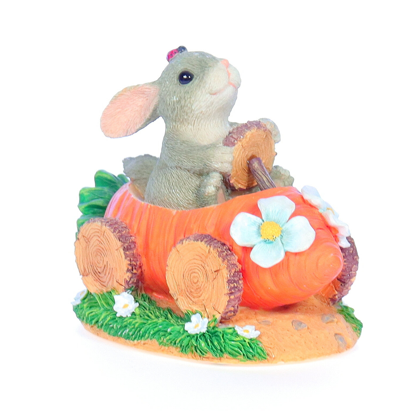 charming tails 88703 motoring along easter figurine Front Right