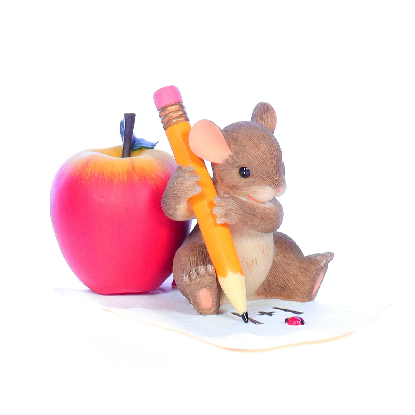 charming tails 89151 youve taught me so much education figurine box back right