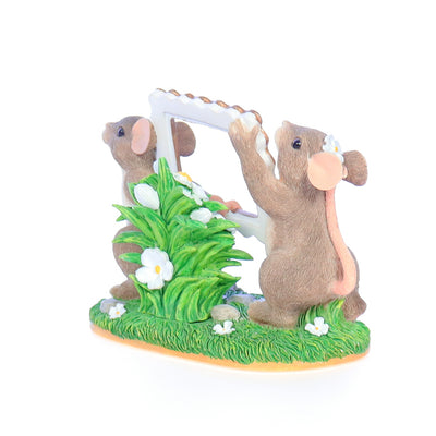 charming tails 89722 picture perfect spring figurine Back Right