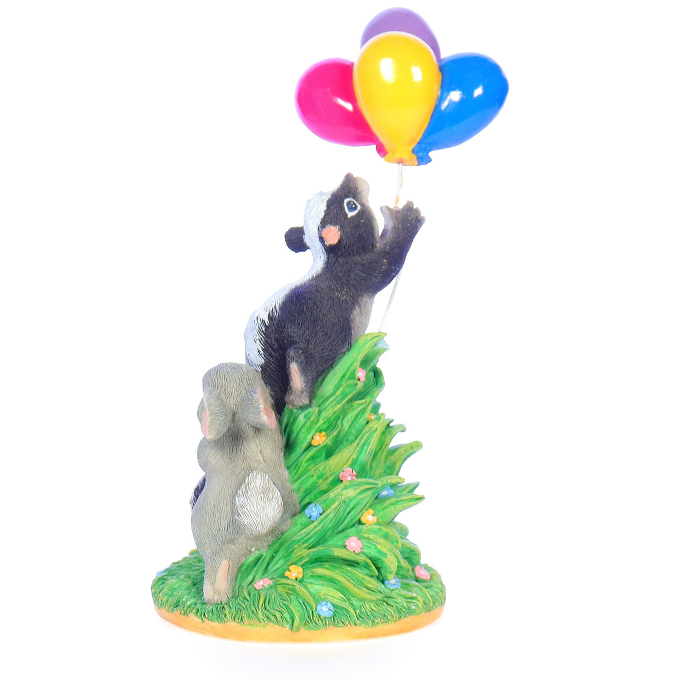 charming tails 98600 hang on birthday figurine Back Left
