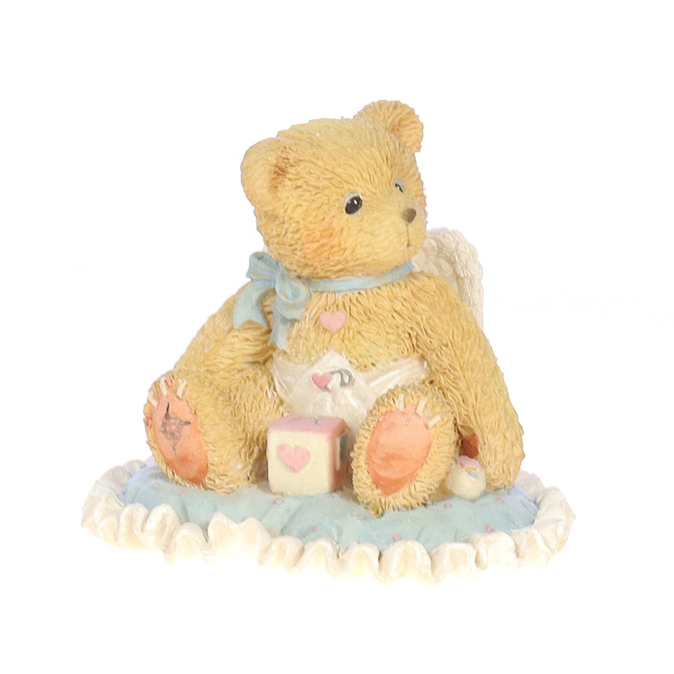 Cherished Teddies Vintage Resin New Baby Figurine 103659 Little Bundle of Joy
