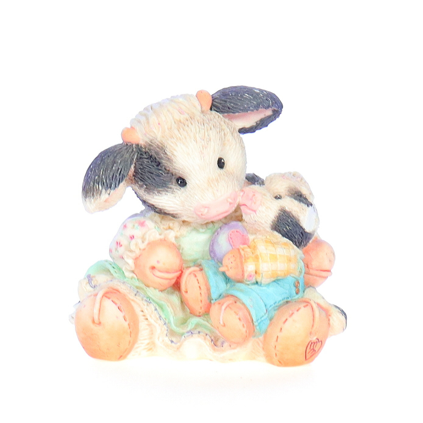 marys moo moos 104906 an eggspression of love easter figurine 1994