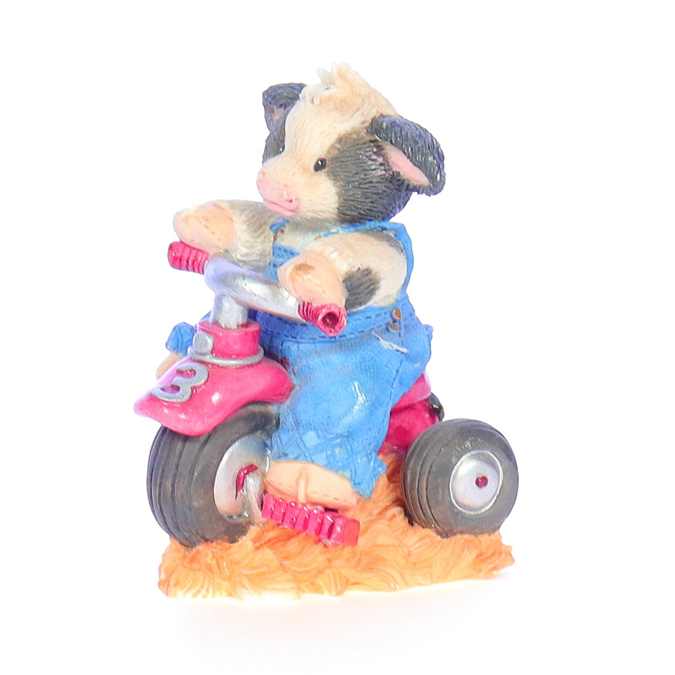 marys moo moos 319147 whee im three birthday figurine 1997