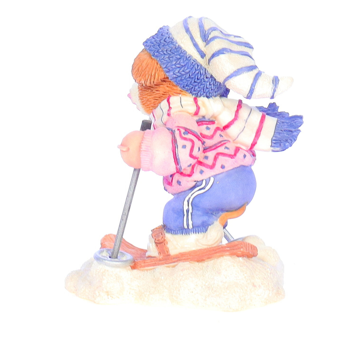 marys moo moos 548944 barn to ski christmas figurine 1999 back