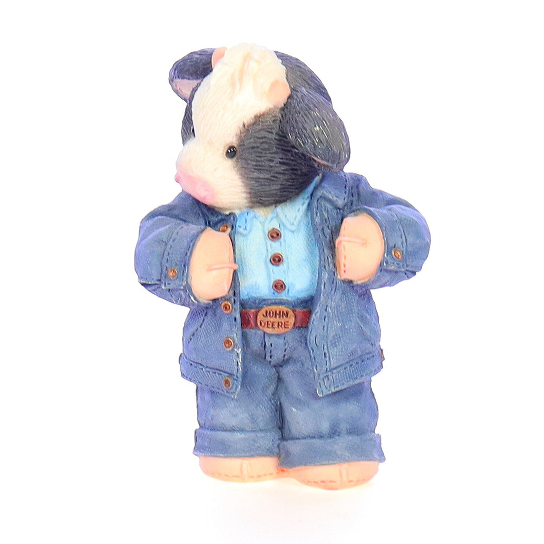 Marys Moo Moos Vintage Resin John Deere Figurine 674516