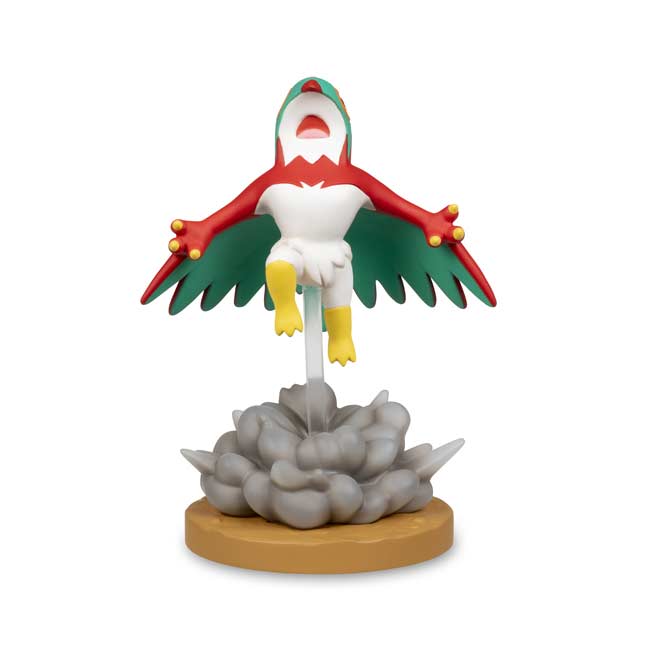 Hawlucha Using Flying Press Attack Official Pokemon Gallery Collectible Figurine from The Pokemon Center