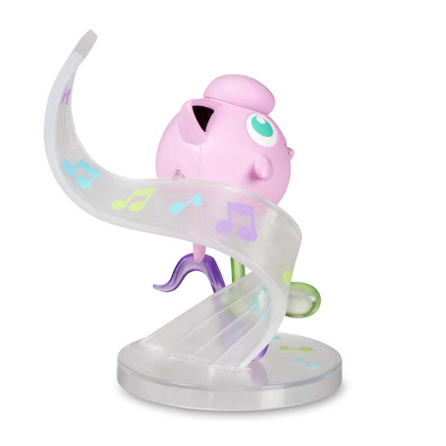 Jigglypuff Using Sing Attack Official Pokemon Gallery Collectible Figurine from The Pokemon Center