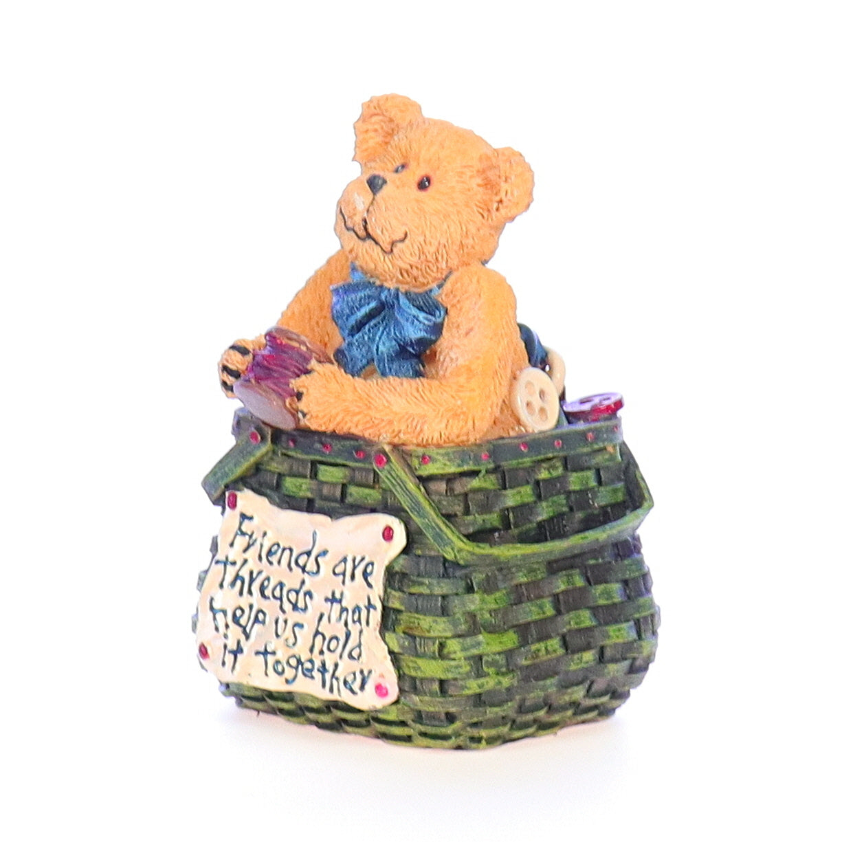the bearstone collection 10001 flora spring figurine 2004 front left