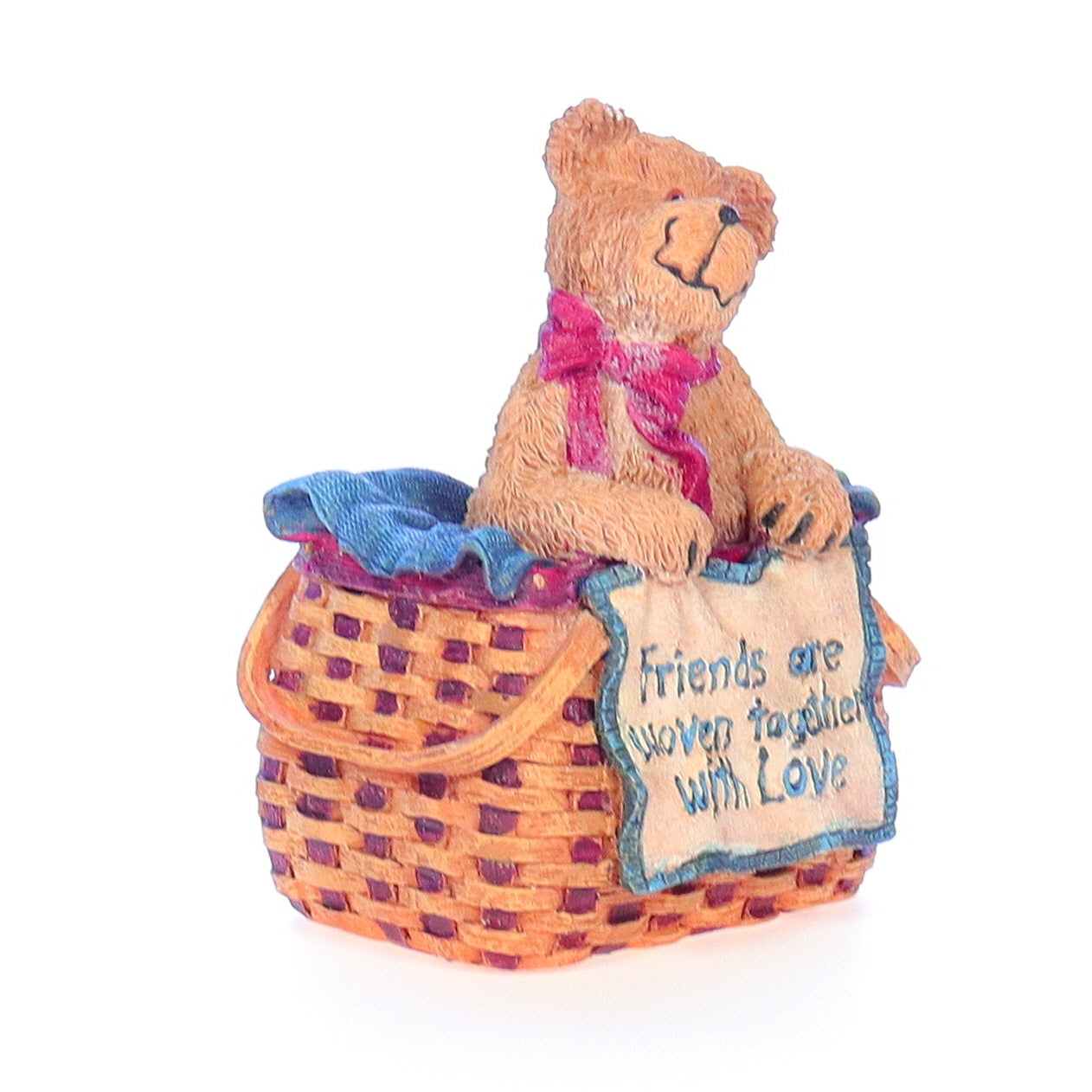 the bearstone collection 10008 weaver friendship figurine 2004 front right