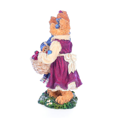 the bearstone collection 2277942 lauren and jan  strawberry friends friendship figurine 2004 left