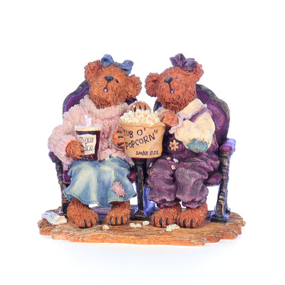 the bearstone collection 227795 rachael and phoebe  girls night out friendship figurine 2002 front