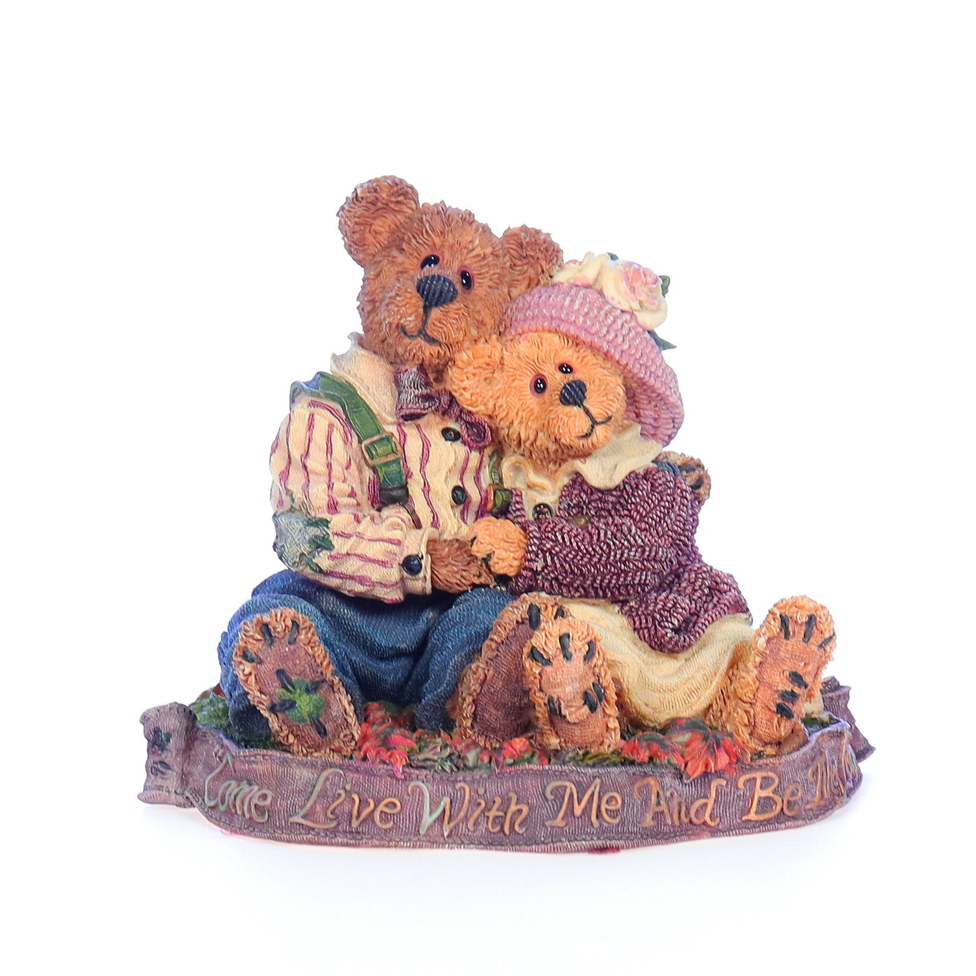 the bearstone collection 228330 henry and sarah  the best is yet to come family figurine 2000 front
