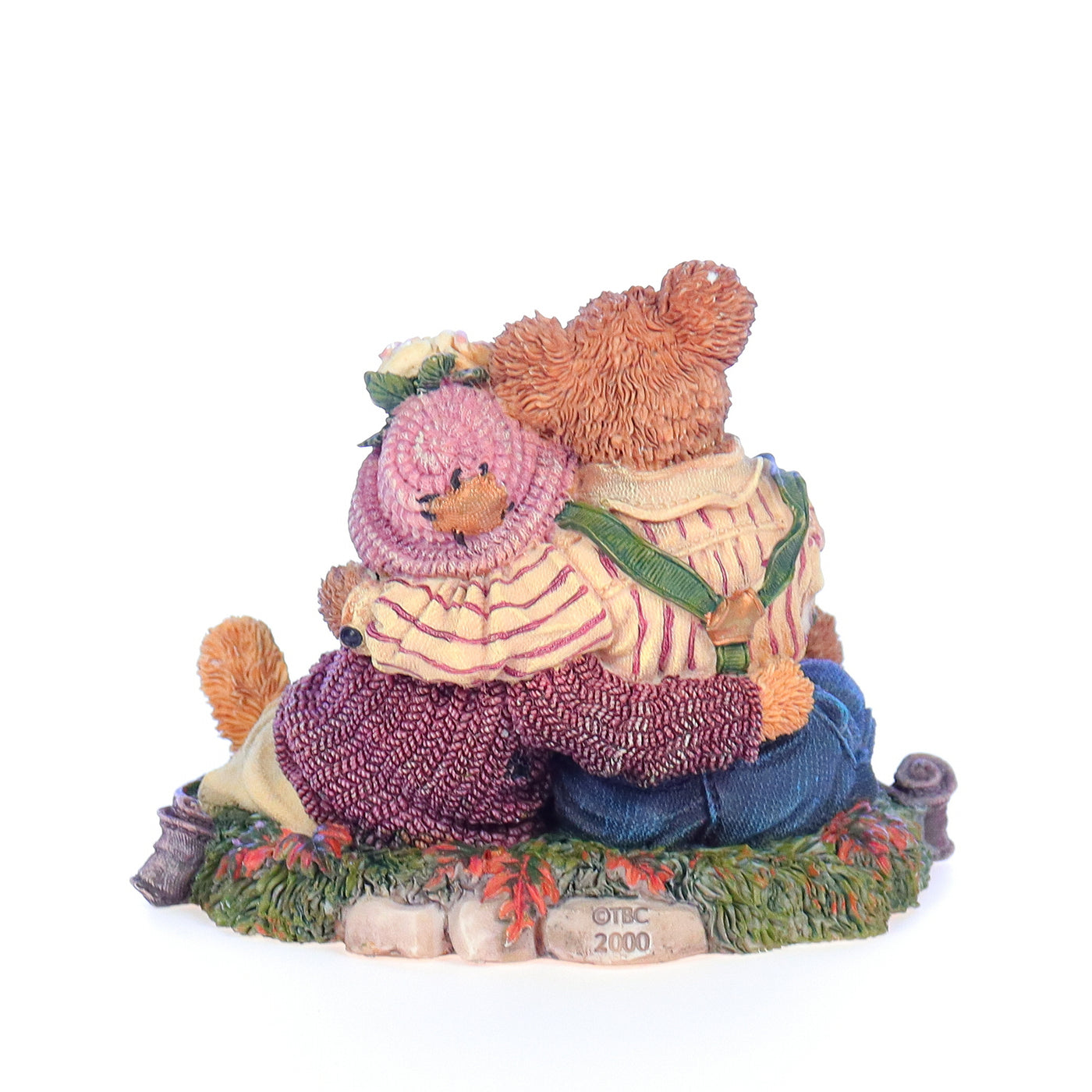 the bearstone collection 228330 henry and sarah  the best is yet to come family figurine 2000 back