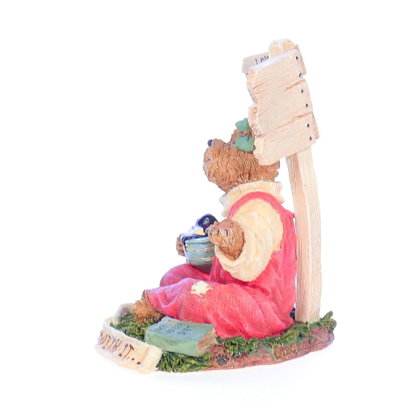 the bearstone collection 228479 calorina counting  just the way i am figurine 2006 left